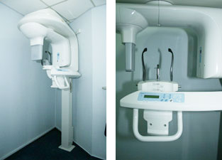 Bild Dentaler Volumentomograph in zahnmedizinischer Diagnostik - Dental Hightech Dr. Weitze Hamburg